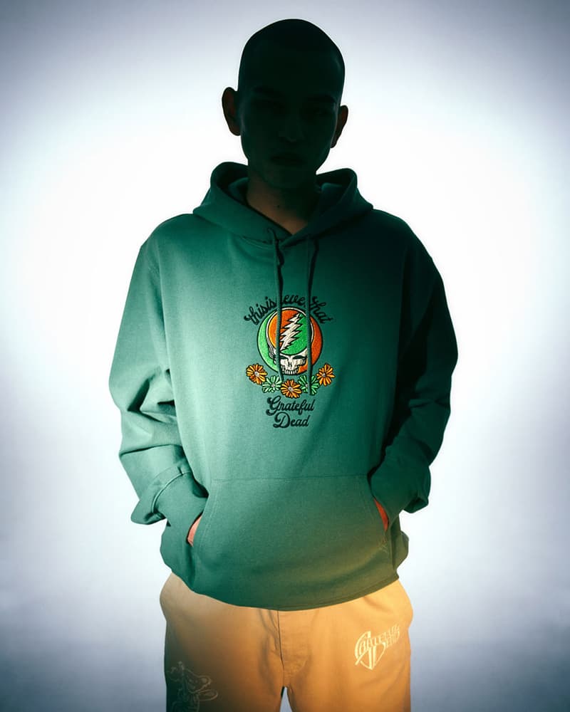 그레이트풀 데드 x 디스이즈네버댓 두 번째 협업 캡슐 공개, 히피, 록스타, 사이키델릭, thisisneverdead, grateful dead vintage, grateful dead merch, band tees