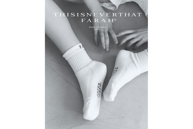 디스이즈네버댓 x 파라 협업 제품군 출시 소식, 디스이즈네버댓, 파라, thisisneverthat, farah, collaboration, 협업