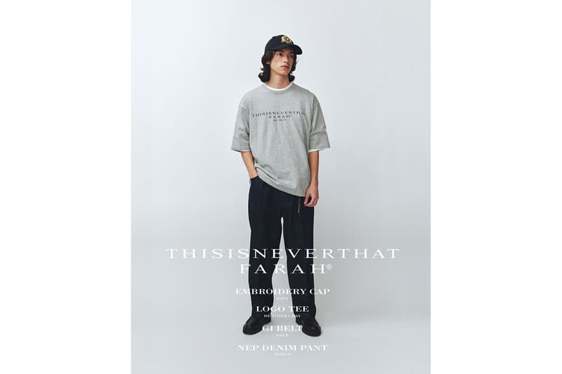 디스이즈네버댓 x 파라 협업 제품군 출시 소식, 디스이즈네버댓, 파라, thisisneverthat, farah, collaboration, 협업