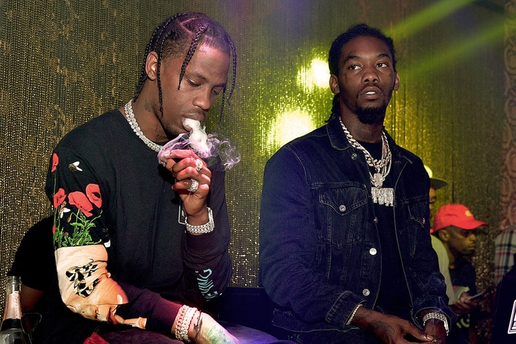 트래비스 스콧과 오프셋이 함께한 신곡이 롤링 라우드에서 공개됐다