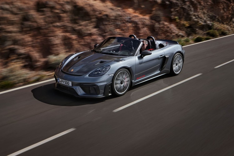 2024 포르쉐 718 스파이더 RS 컨버터블 디자인 공개