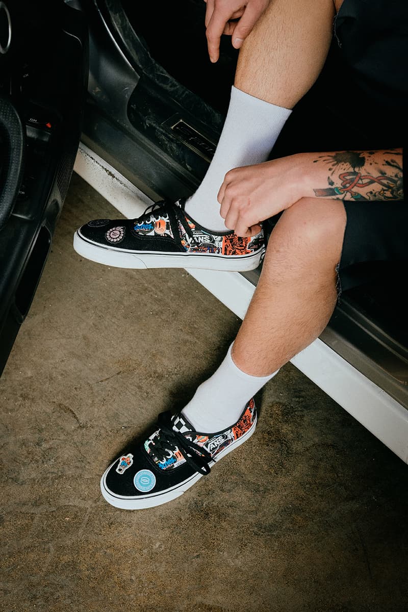반스 x 피치스 협업 ‘스티커 바밍’ 테마 컬렉션 출시 vans peaches collaboration collection sticker bombing