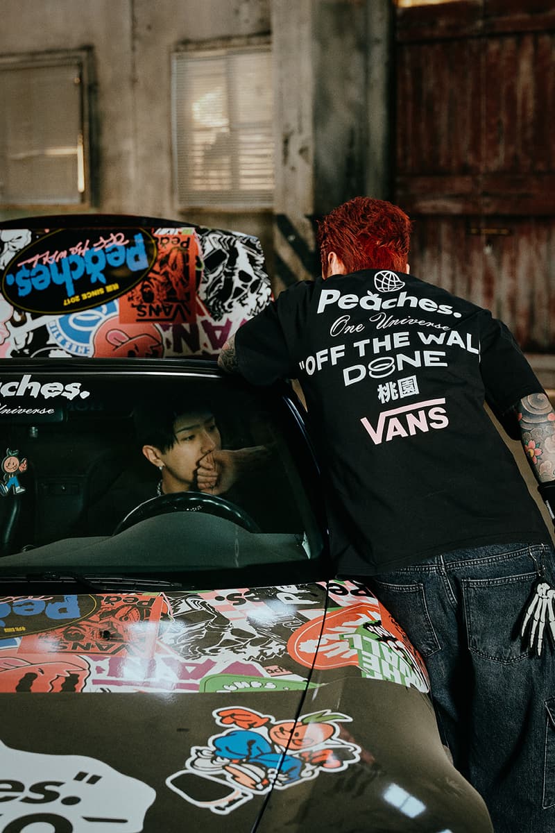 반스 x 피치스 협업 ‘스티커 바밍’ 테마 컬렉션 출시 vans peaches collaboration collection sticker bombing