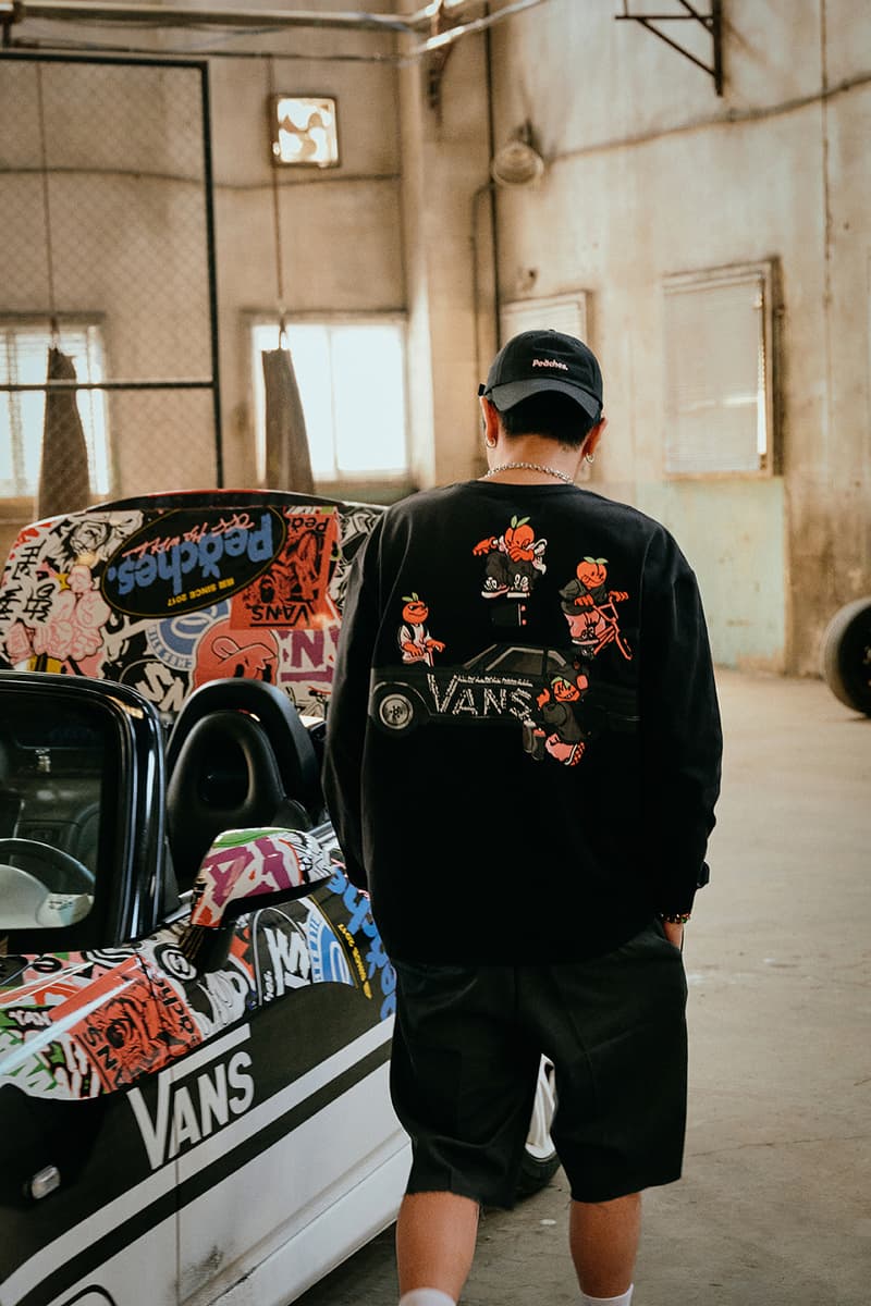 반스 x 피치스 협업 ‘스티커 바밍’ 테마 컬렉션 출시 vans peaches collaboration collection sticker bombing