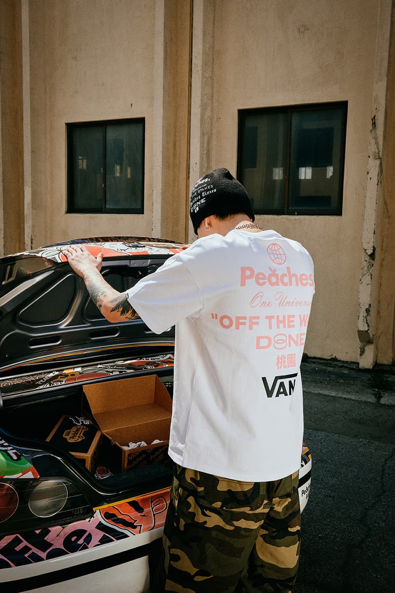 반스 x 피치스 협업 ‘스티커 바밍’ 테마  컬렉션 출시 vans peaches collaboration collection sticker bombing