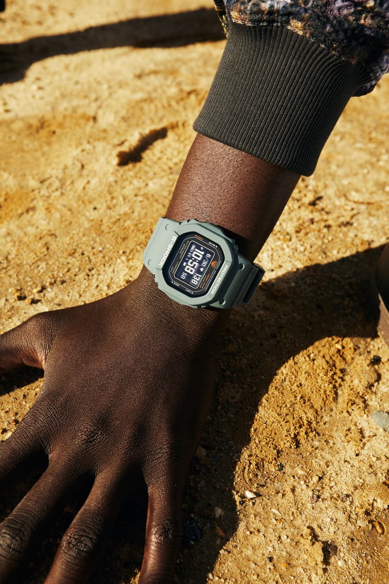 최적화된 피트니스 목표에 도달하게 해주는 지샥의 DW-H5600 스포츠 모델 g shock sports model