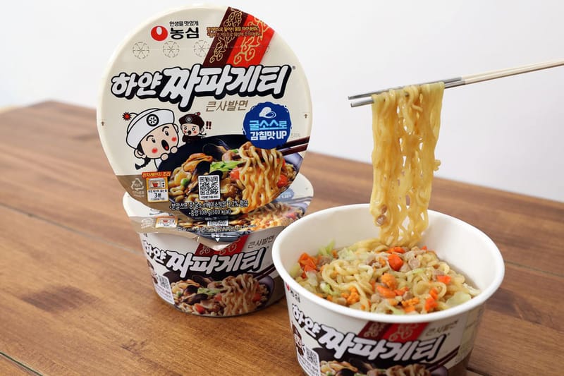 농심, ‘하얀 짜파게티 큰사발’ 출시