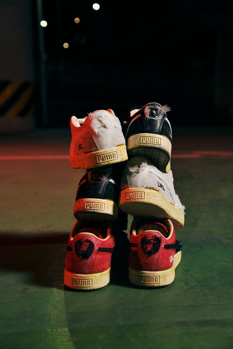 푸마 x LMC, 첫 번째 협업 컬렉션 출시 puma collaboration collection suede sneaker