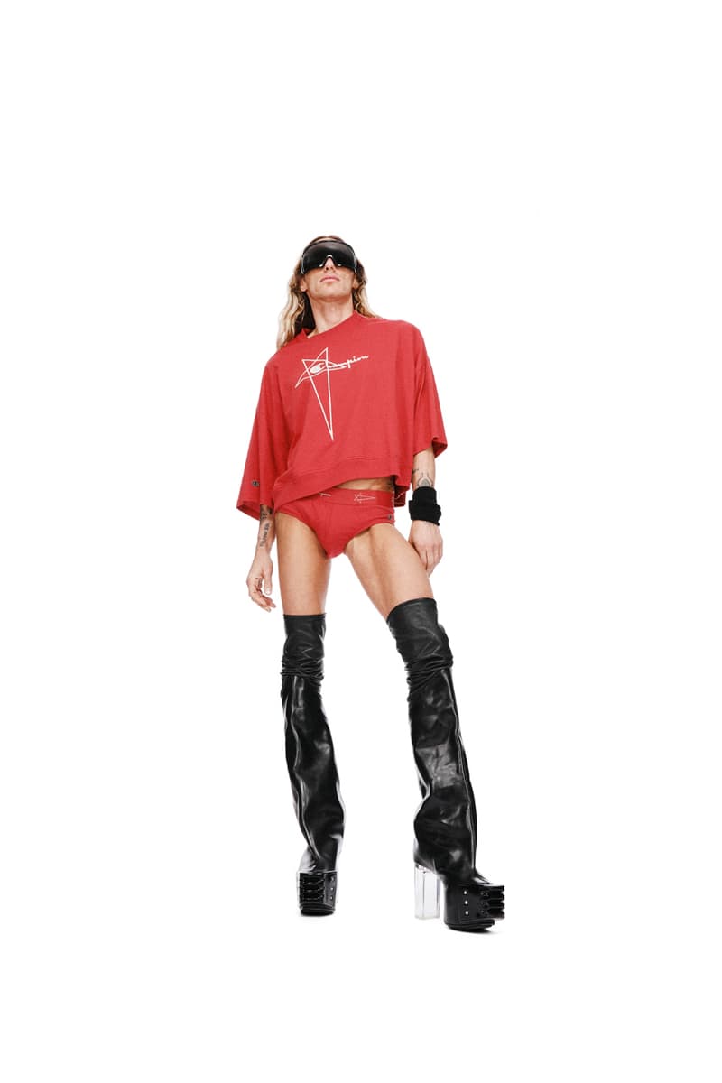 릭 오웬스와 챔피온의 네 번째 협업 컬렉션 살펴보기, rick owens, 릭, 다크셰도우, 다크쉐도우, 릭오웬스 할인, 갤러리아, 라몬스, 다크웨어, 릭오웬스 협업, 챔피온, rick, 래퍼 패션, 힙합 패션, 레이브 패션, 레이브기어,