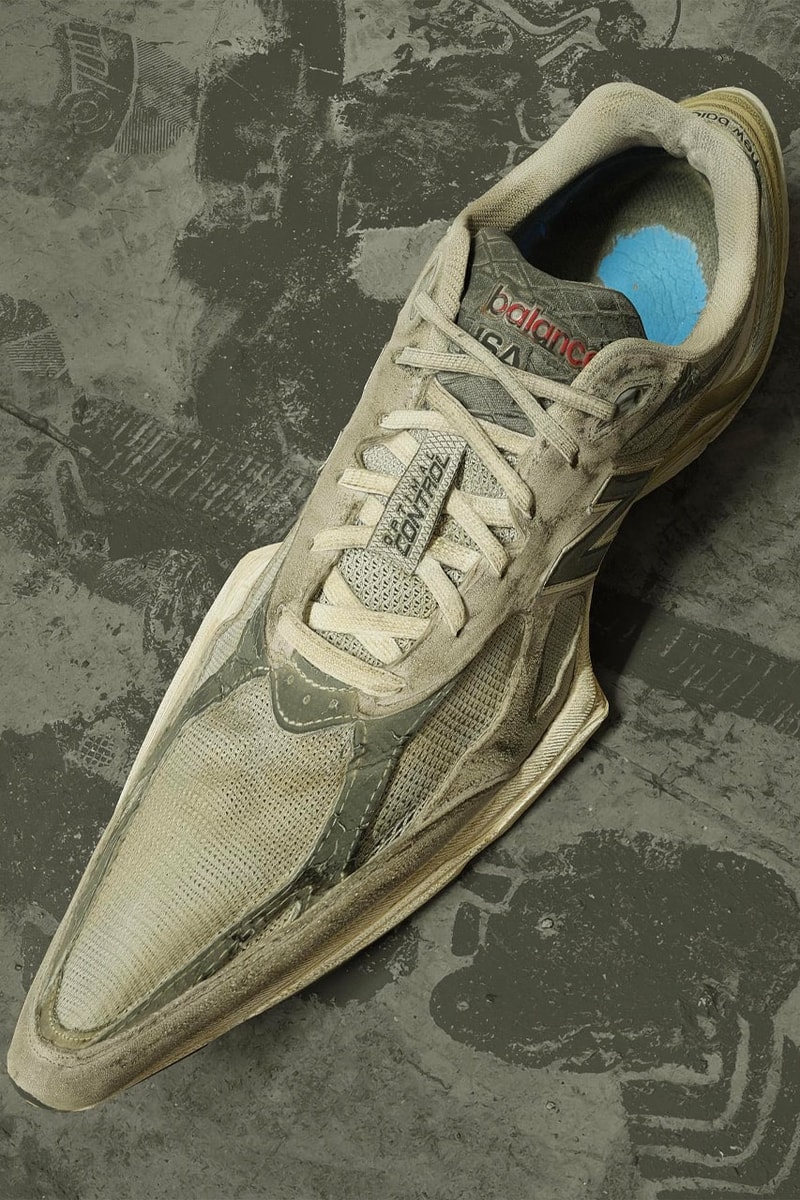 스태니스 슬라브가 재해석한 뾰족한 형태의 뉴발란스 990 살펴보기, new balance, 나이키 샥스, 마틴 로즈, 포인티 토