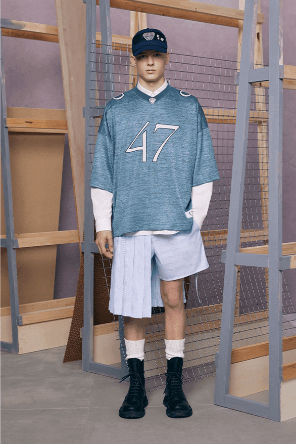 킴 존스, 2024 디올 맨 리조트 컬렉션 공개, 레이 페트리, 브리티시 캐주얼, 버팔로, 크리스찬 디올