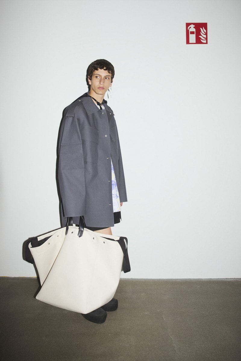 질 샌더, 리조트 2024 남성복 컬렉션 공개, jill sander, resort, 질 샌더