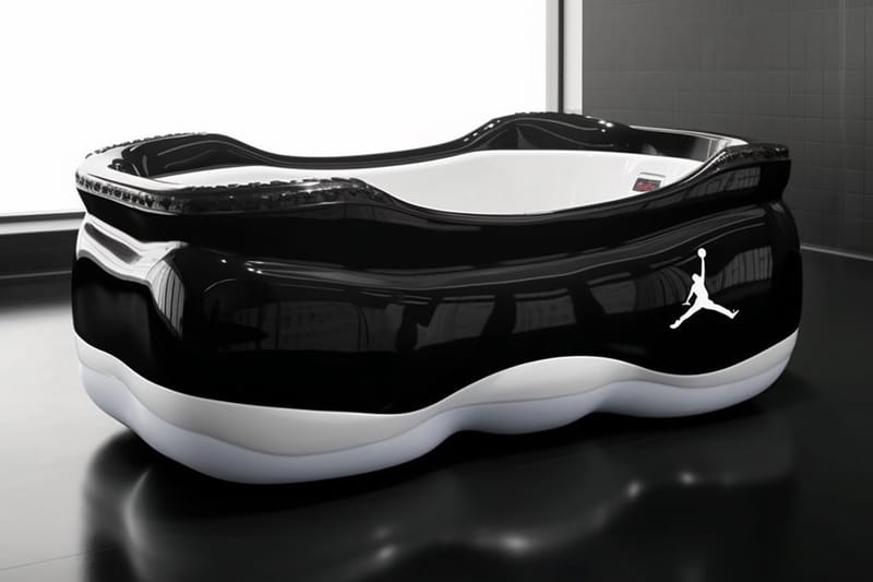 AI 소프트웨어 미드저니로 생성된 ‘스니커’ 컨셉트의 욕조들