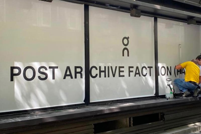 포스트 아카이브 팩션 x 온 러닝 ‘커런트 폼 1.0’ 공개