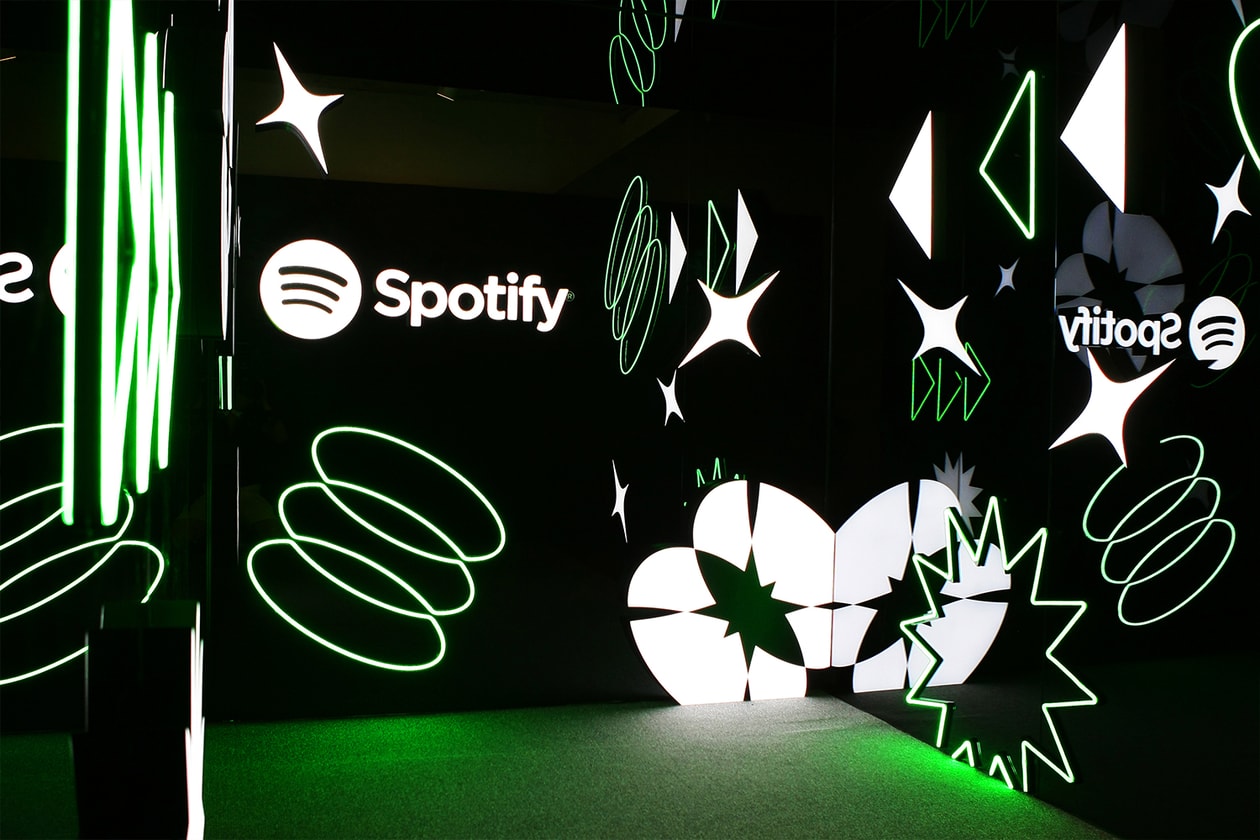 스포티파이가 라디오 기능을 체험할 수 있는 팝업을 진행 중이다 spotify radio pop up 쎈느