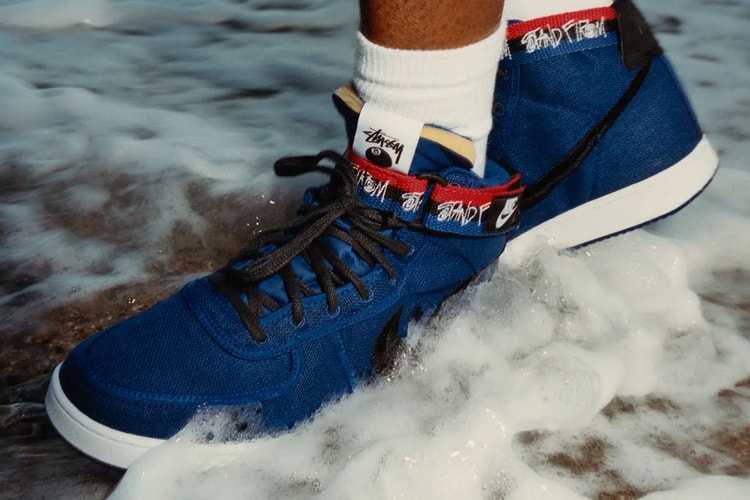 스투시 x 나이키, 반달 하이 ‘딥 로얄 블루’ 출시