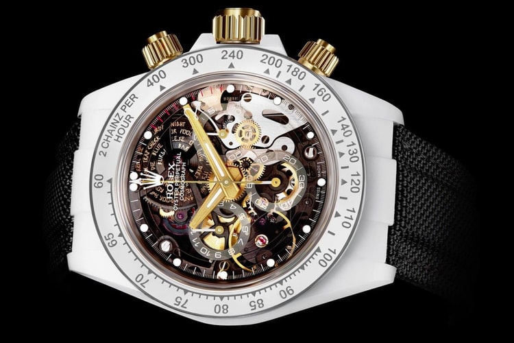 투 체인즈 x 스켈레톤 콘셉트 롤렉스 데이토나 공개