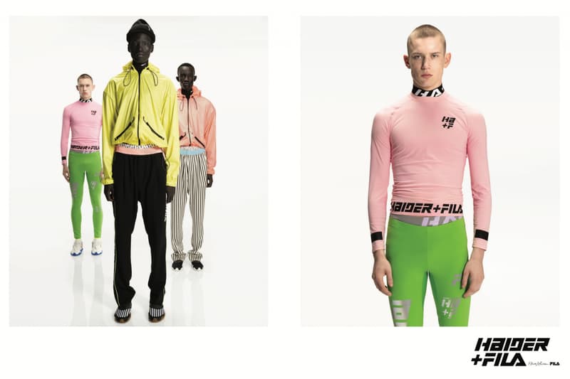 휠라 x 하이더 아커만 협업 컬렉션, 전 세계 론칭 fila haider ackermann