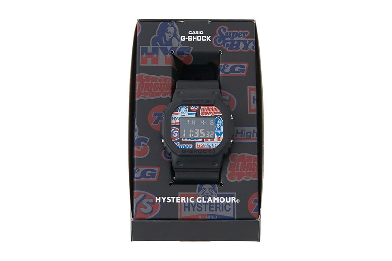 지샥 40주년 기념, 히스테릭 글래머 x 지샥 DW-5600 공개, gshock, hysteric glamour