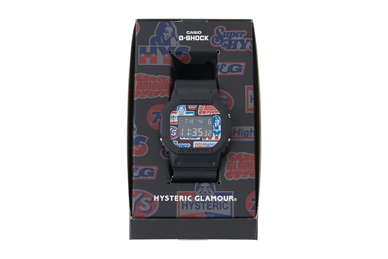 지샥 40주년 기념, 히스테릭 글래머 x 지샥 DW-5600 공개, gshock, hysteric glamour