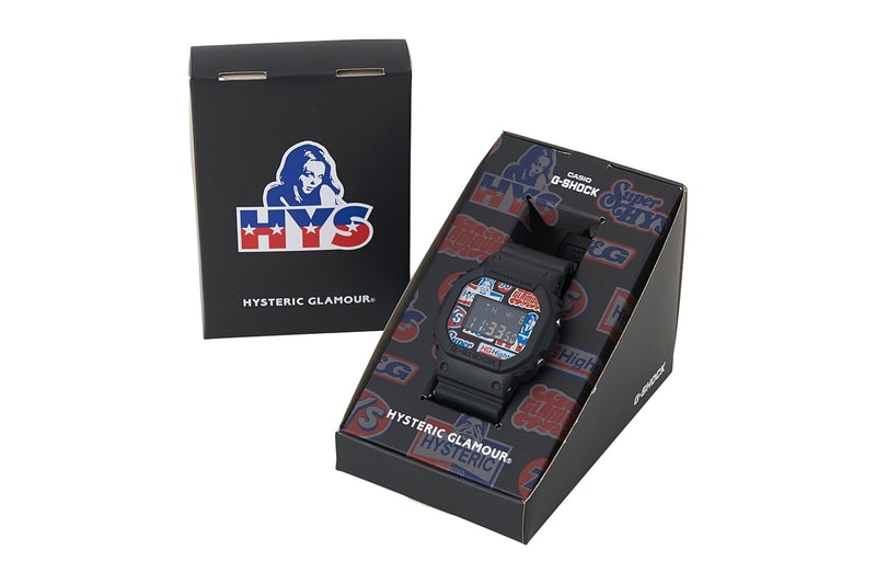 지샥 40주년 기념, 히스테릭 글래머 x 지샥 DW-5600 공개, gshock, hysteric glamour