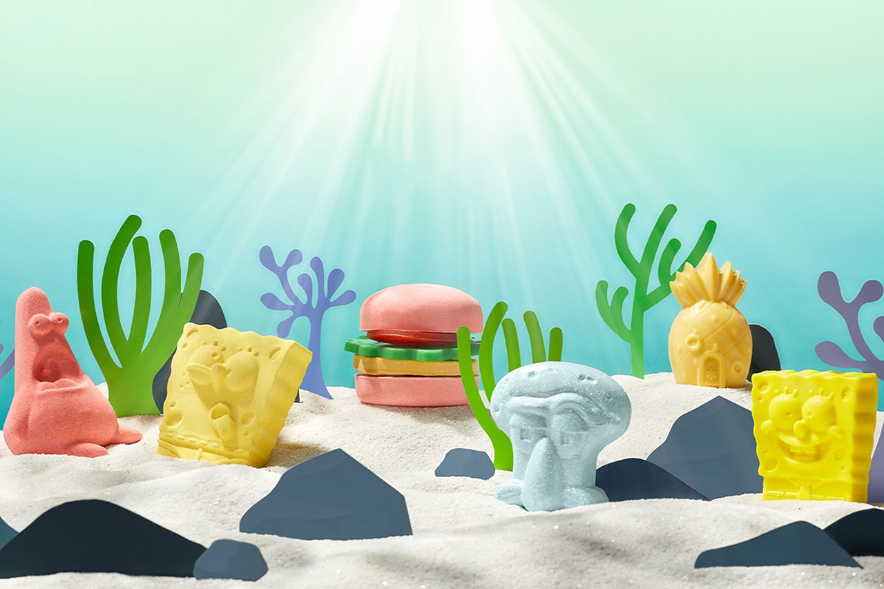 러쉬 x ‘스폰지밥’, 최고의 실적 냈다?, spongebob, lush, 스폰지밥 러쉬, 스폰지밥 협업, 스폰지밥 제품