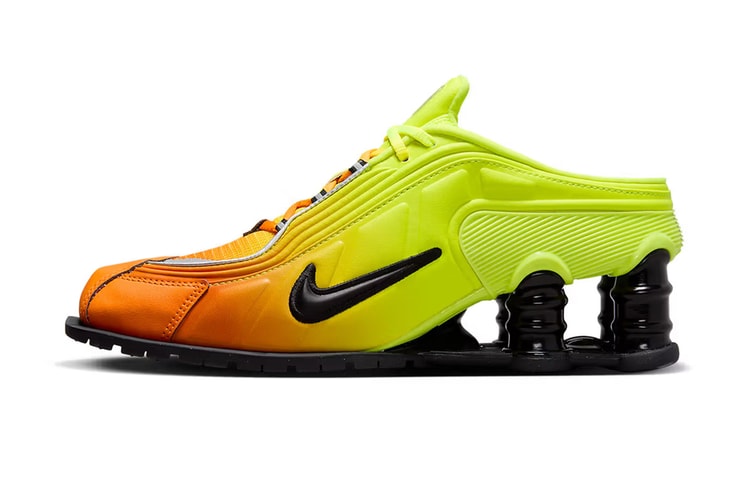 마틴 로즈 x 나이키 샥스 MR4 ‘세이프티 오렌지’ 국내 출시
