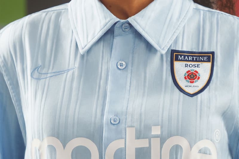 마틴 로즈 x 나이키, 풋볼 컬렉션 출시, 마틴 로즈 2023 SS, 나이키 쇽스, 나이키 뮬, 젠더리스, 축구 레플리카, 스우시
