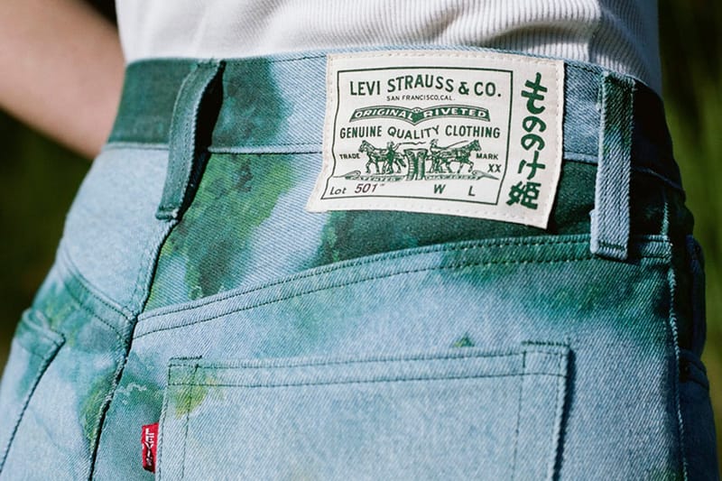 리바이스 x 스튜디오 지브리, ‘모노노케 히메’ 데님 컬렉션 출시