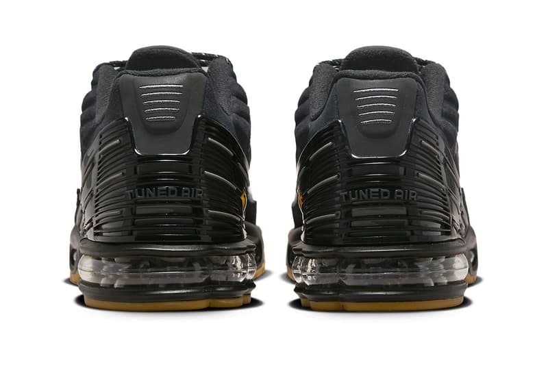 나이키, 에어 맥스 플러스 3 ‘블랙/검’ 공개, nike, air max plus, air max, black, gum