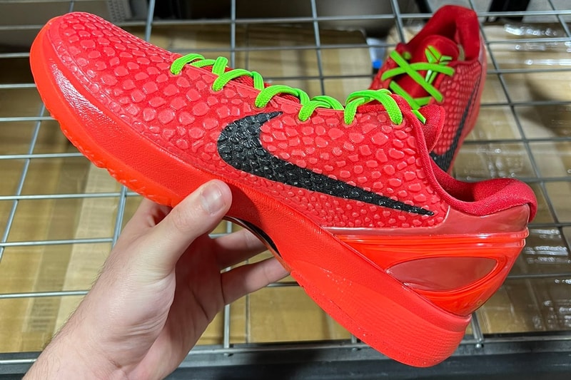 나이키 코비 6 프로토 ‘리버스 그린치’ 공개, Nike, kobe 6, nike kobe 6 proto, reverse grinch, 코비 스니커즈