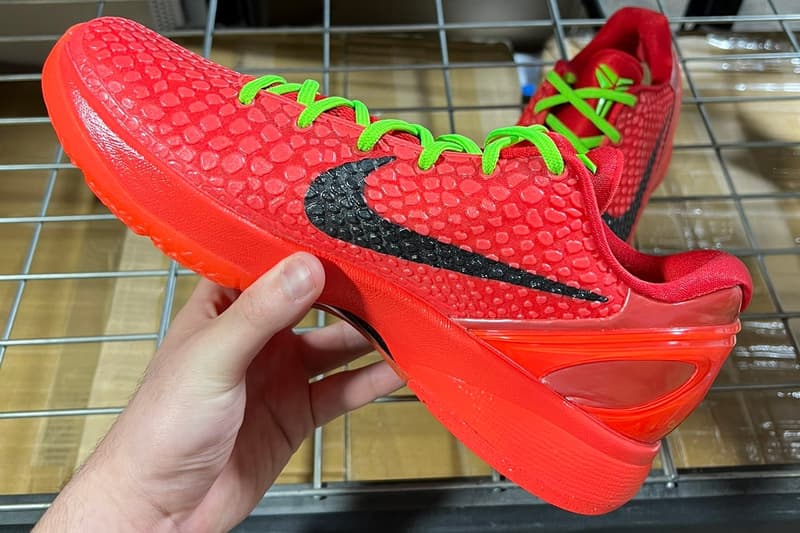 나이키 코비 6 프로토 ‘리버스 그린치’ 공개, Nike, kobe 6, nike kobe 6 proto, reverse grinch, 코비 스니커즈