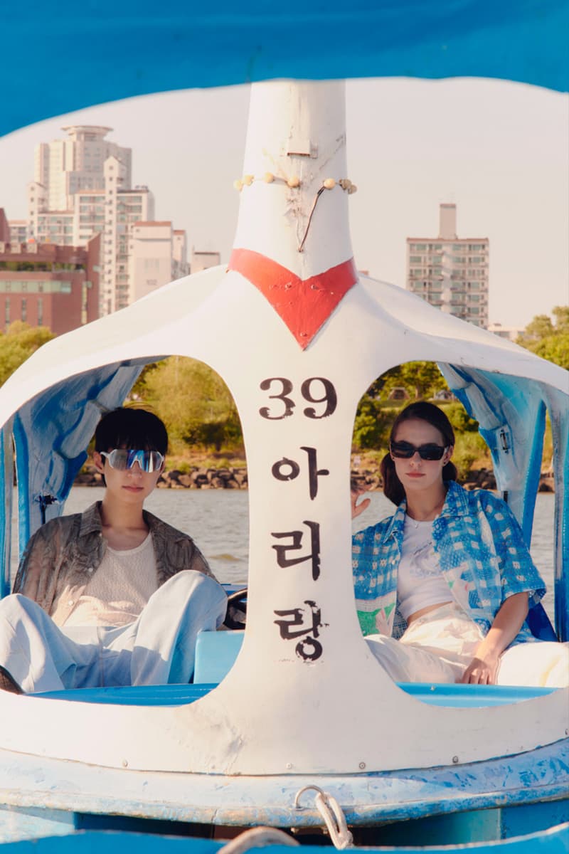선대 스쿨 2023 여름 컬렉션 출시, 김홍도, 일월오봉도, 달 아래 문을 두드리다