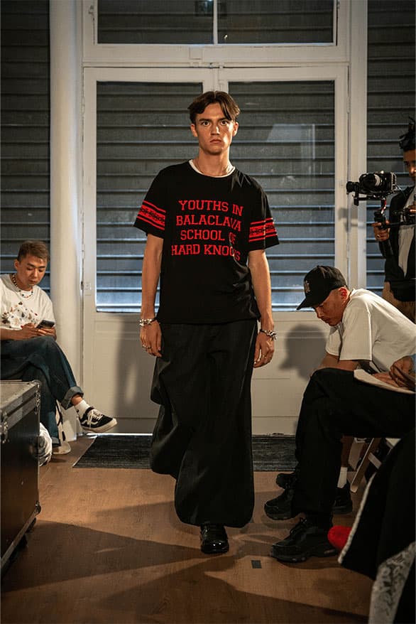 유스 인 바라클라바 2024 봄, 여름 컬렉션, YOUTHS IN BALACLAVA, 싱가포르 스트리트웨어, 2024 SS, 파리 패션위크