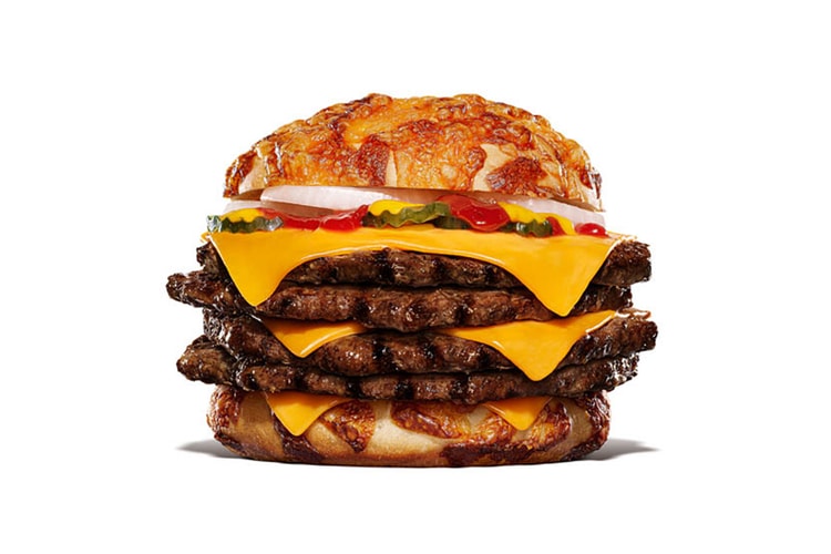 버거킹 치즈버거 세트를 무제한으로 먹을 수 있는 ‘원 파운더 챌린지’ 개최