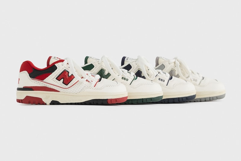 에메 레온 도르 x 뉴발란스 550 어린이용 공개,  aime leon dore, new balance