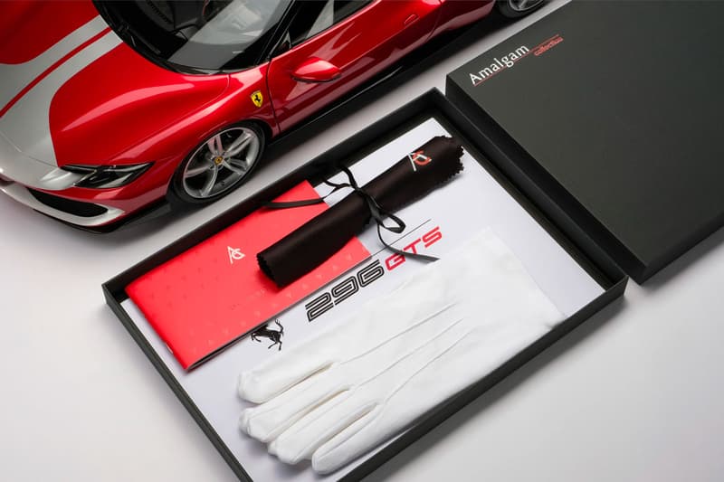 아말감, 1:8 스케일의 페라리 296 GTS 모형 공개, ferari, 296gts, 페라리296gts, amalgam, 비싼 모형, 키덜트, 자동차 모형, 고급 자동차 모형, 아이 선물 추천