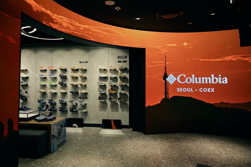 컬럼비아, 국내 최대 규모 매장 오픈 코엑스몰 삼성동 columbia coex mall store