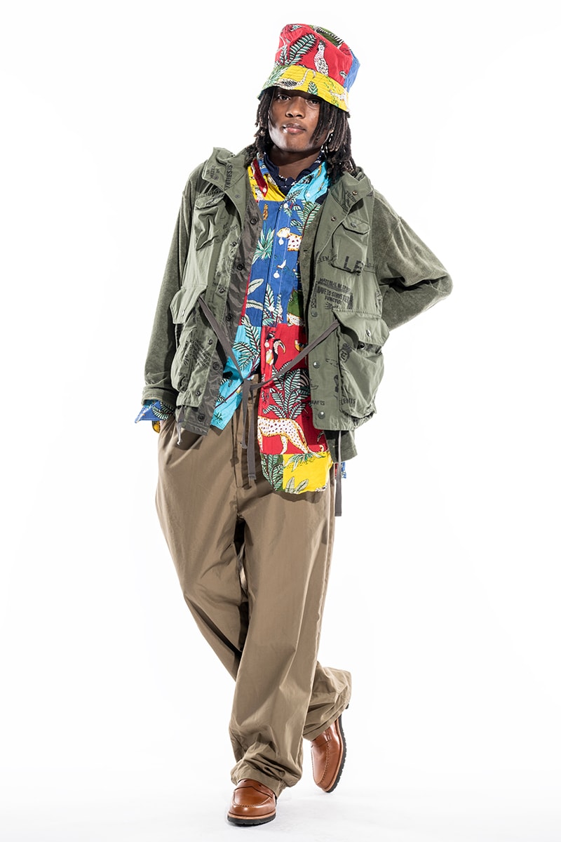 엔지니어드 가먼츠, 2024 SS 컬렉션 룩북 공개, engineered garments, 엔가, 일본 엔가, 네펜데스