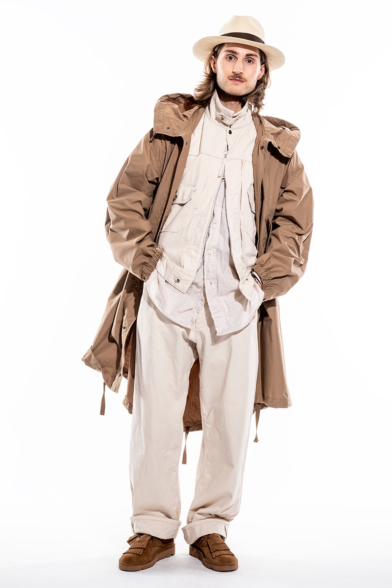 엔지니어드 가먼츠, 2024 SS 컬렉션 룩북 공개, engineered garments, 엔가, 일본 엔가, 네펜데스