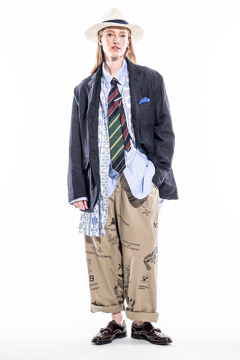 엔지니어드 가먼츠, 2024 SS 컬렉션 룩북 공개, engineered garments, 엔가, 일본 엔가, 네펜데스