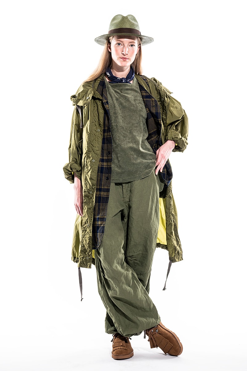 엔지니어드 가먼츠, 2024 SS 컬렉션 룩북 공개, engineered garments, 엔가, 일본 엔가, 네펜데스