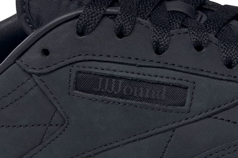 JJJ자운드 x 리복 클럽 C ‘코어 블랙’ 공개, reebok, jjjjound, club c