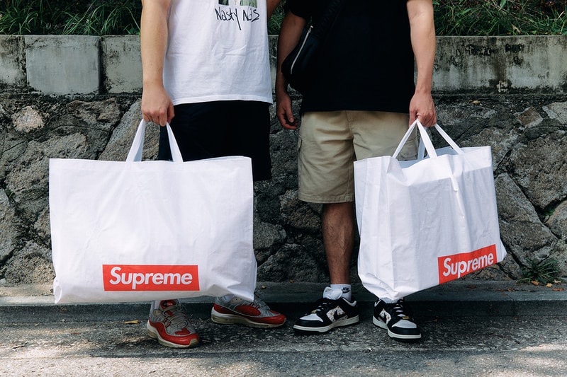 #Streetsnaps: 슈프림 서울 스토어 오픈 현장, 도산대로, 제임스 제비아, 2023 가을, 겨울, 스트리트 브랜드