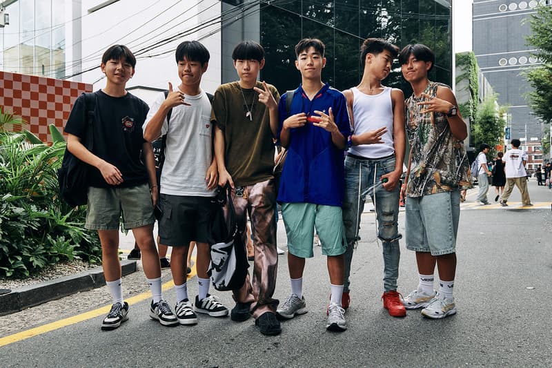 #Streetsnaps: 슈프림 서울 스토어 오픈 현장, 도산대로, 제임스 제비아, 2023 가을, 겨울, 스트리트 브랜드