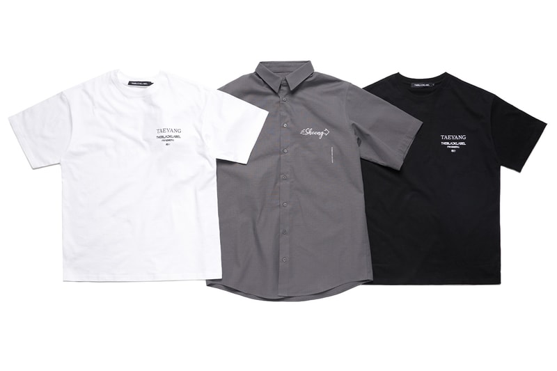 태양 x 프라그먼트 디자인 협업 제품 발매, taeyang, fragment design, 태양, 더블랙레이블, 후지와라 히로시