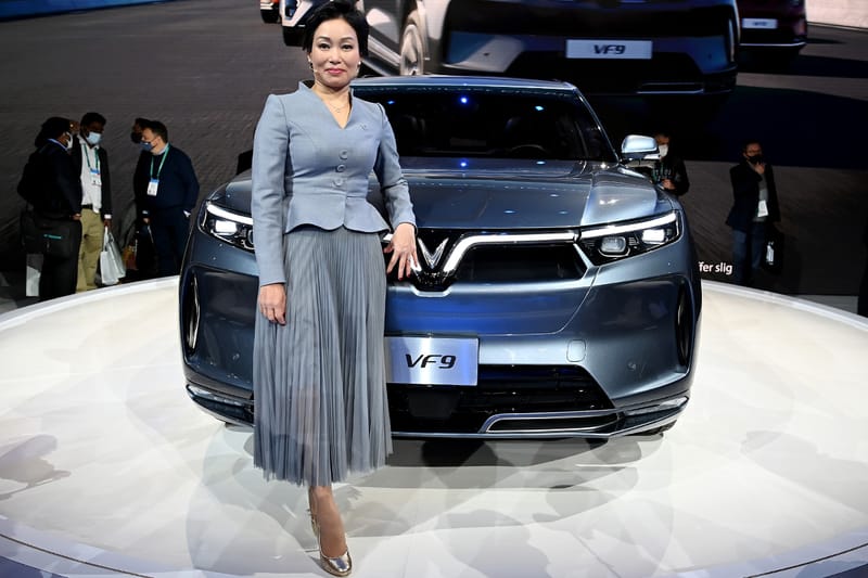 베트남 전기차 제조업체 빈패스트가 포드와 GM의 시가총액을 넘어섰다