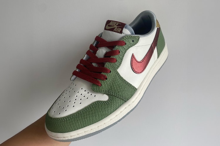 2024년 갑진년을 기념하는 에어 조던 1 ‘용의 해’ 첫 실루엣 공개