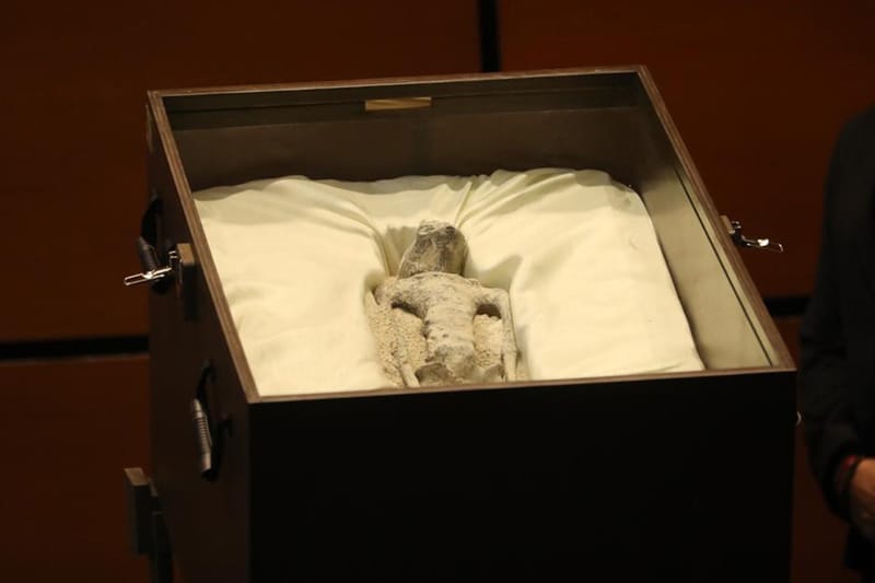 멕시코 의회에서 외계인 사체가 공개됐다?