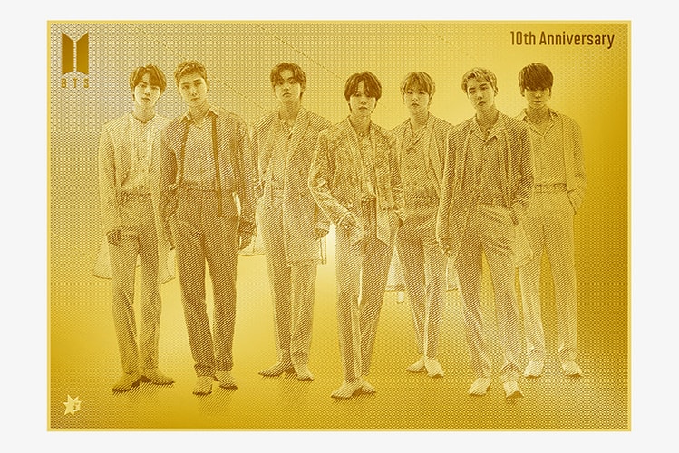 한국조폐공사, BTS 데뷔 10주년 기념 메달 출시